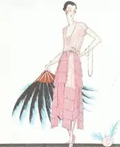 20s lady drawing